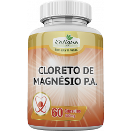 CLORETO DE MAGNÉSIO P.A. - 500 MG COM 60 CÁPS - KATIGUÁ