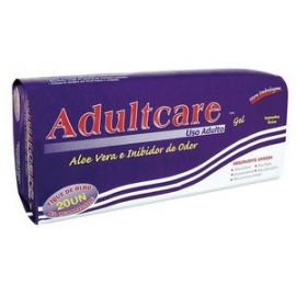 ABSORVENTE GERIÁTRICO.ADULTCARE TAMANHO ÚNICO COM 20 UNIDADES