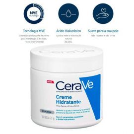 CERAVE CREME HIDRATANTE PELE SECA/EXTRA SECA S/PERF. 454G