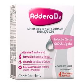 ADDERA D3 600 U.I GOTAS 5ML
