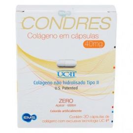 CONDRES COLÁGENO 40MG COM 30 CÁPSULAS