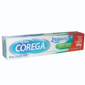 COREGA ULTRA SABOR MENTA LEVE 68G PAGUE 50G