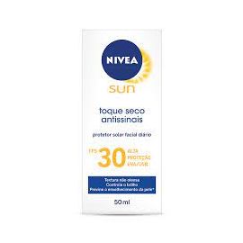 NIVEA SUN FPS30 C/ 50ML TOQUE SECO ANTISSINAIS