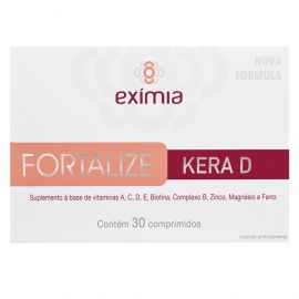 EXIMIA FORTALIZE KERA D COM 30 COMPRIMIDOS