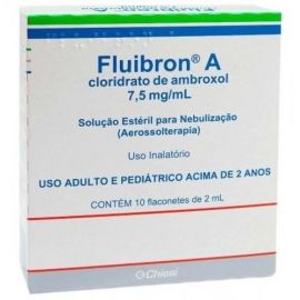 FLUIBRON A 7,5MG/ML COM 10 FLACONETES DE 2ML