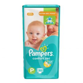 FRALDA PAMPERS CONFORT SEC P 50UNI