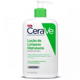 CERAVE LOCAO DE LIMPEZA HIDRATANTE SEM PERFUME 473ML