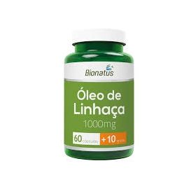 OLEO DE LINHAÇA 100MG C/60CAPS+10CAPS