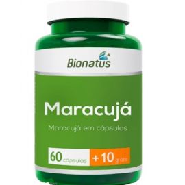 MARACUJÁ BIONATUS FRASCO COM 60 CÁPSULAS + 10 CÁPSULAS GRÁTIS