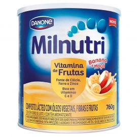 MILNUTRI  BANANA E MAÇA 760G