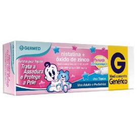 NISTATINA + ÓXIDO ZINCO POMADA DERMATOLÓGICA 60G