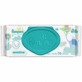 TOALHAS UMEDECIDAS PAMPERS SENSITIVE 56UNI